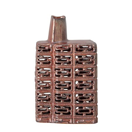 Deco Vase Brun Steingods