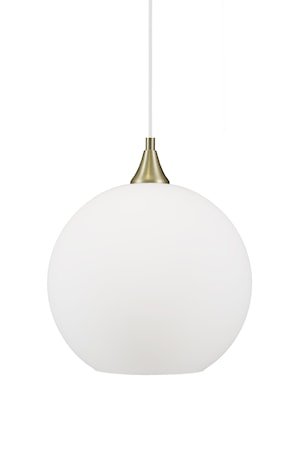 Bowl Taklampe Hvit