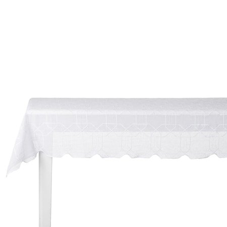 Bordduk Ginta 220x160 cm Hvit