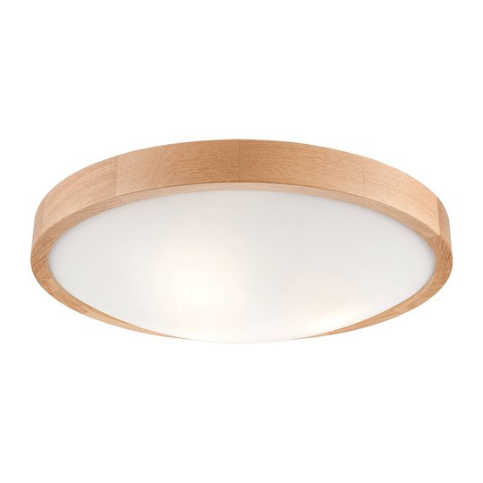 Zeus taklampe av tre, eik, Ø 47 cm