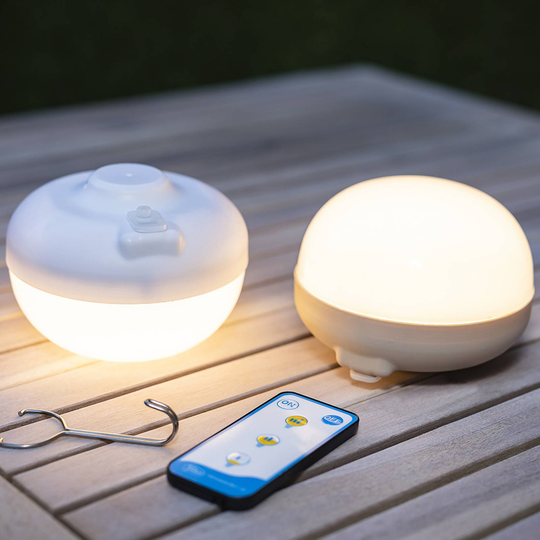 Newgarden Cherry LED-dekobelysning beige/hvit
