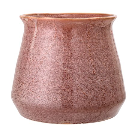 Blomsterkrukke Stone Orange H17 cm