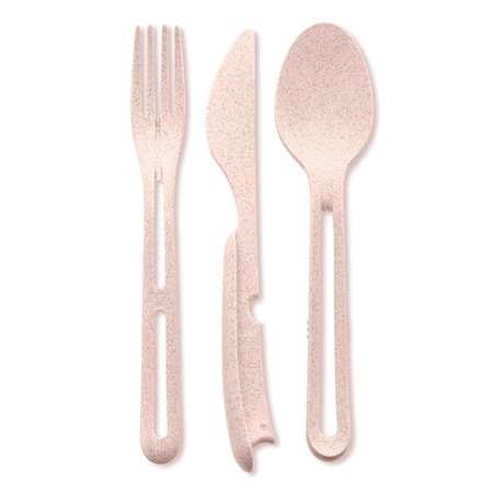 Klikk Organic Bestikksett Rosa