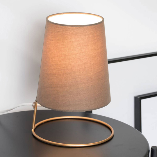 Pauleen Shiny Circle bordlampe i varme farger