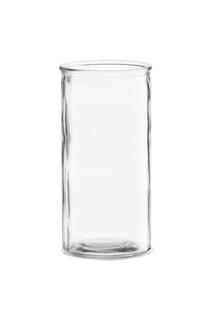 Vase Cylinder Ø 10x20 cm - Klar