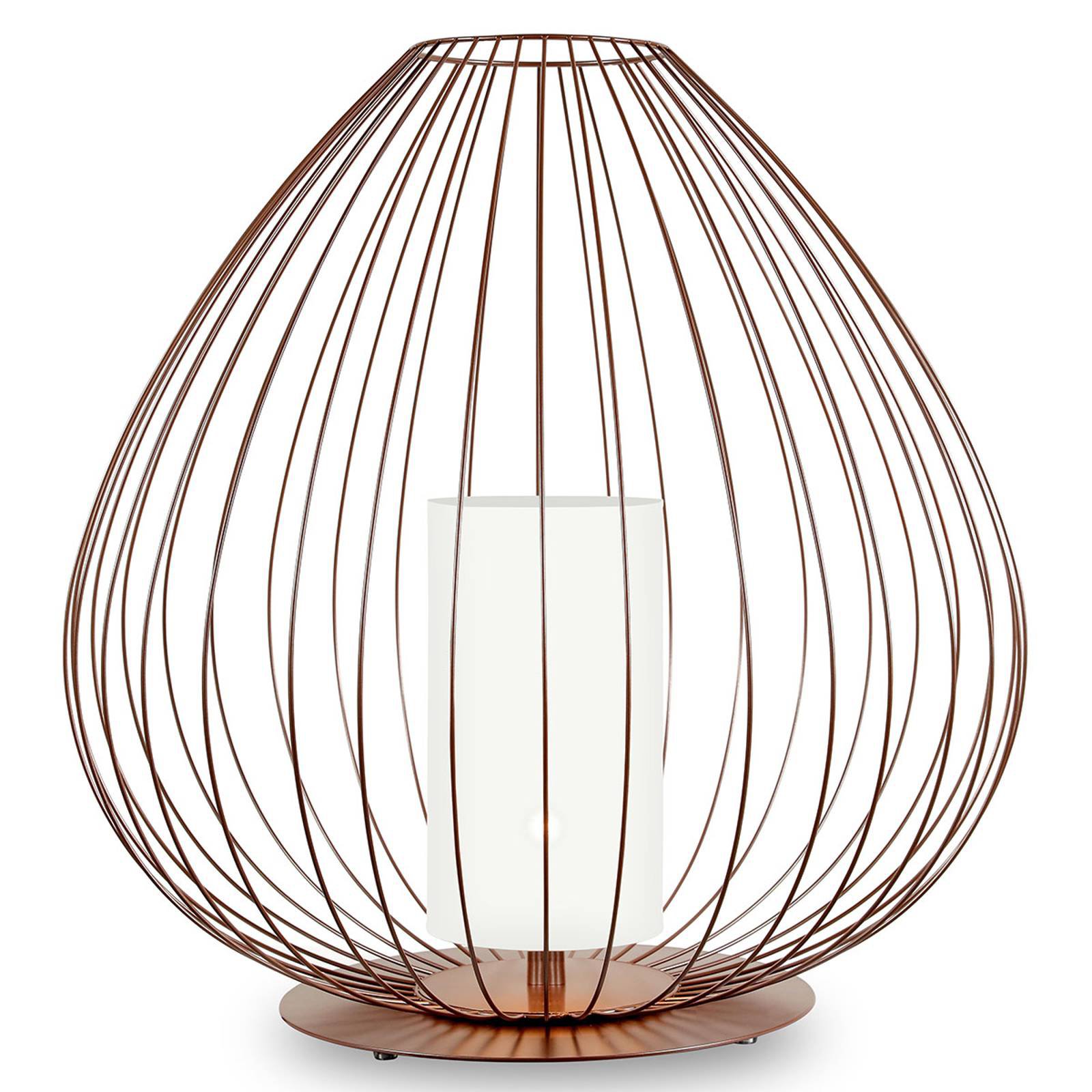 Karman Cell - bur-bordlampe, 62 cm, bronse