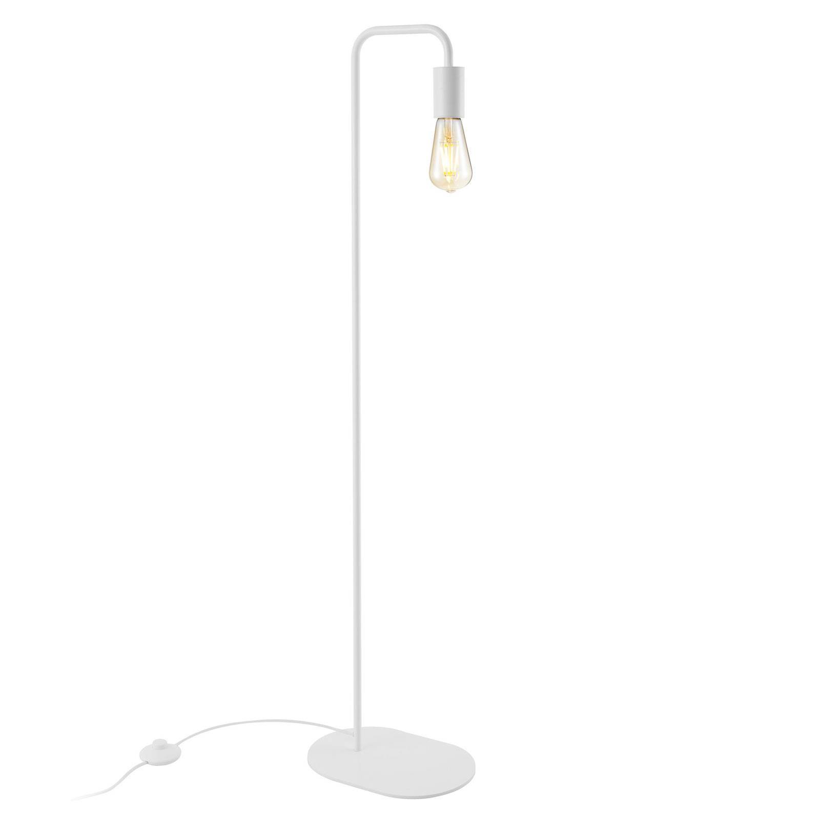 SLV Fitu gulvlampe av metall, hvit