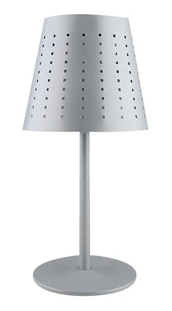 Alvar Utendørslampe Sol/USB Grå 48cm