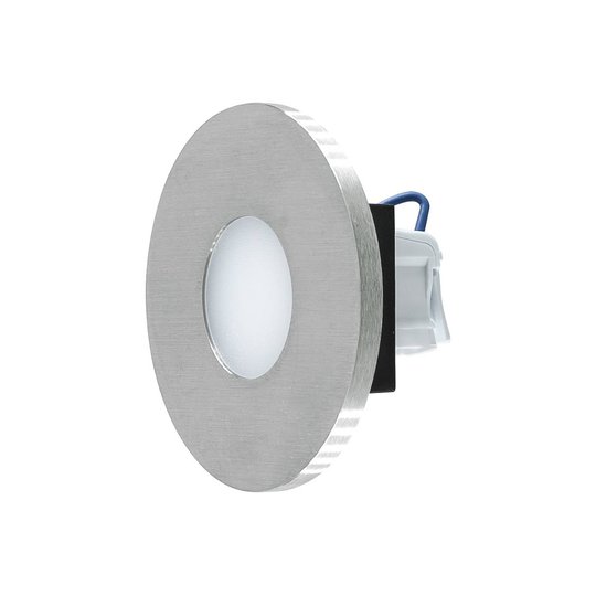 EVN LR230 LED innfelt vegglampe direkte stål