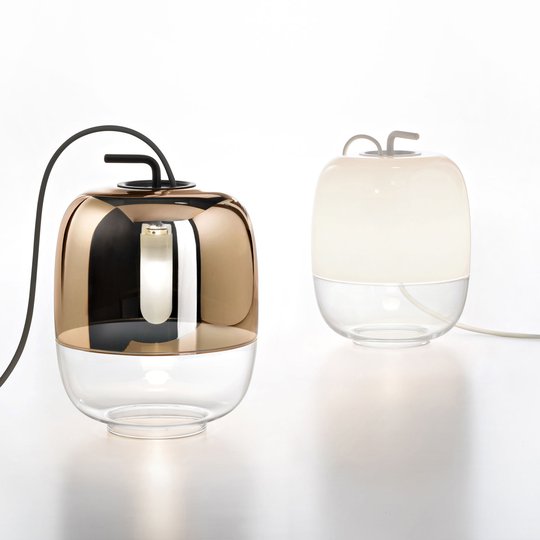 Prandina Gong T1 bordlampe hvit