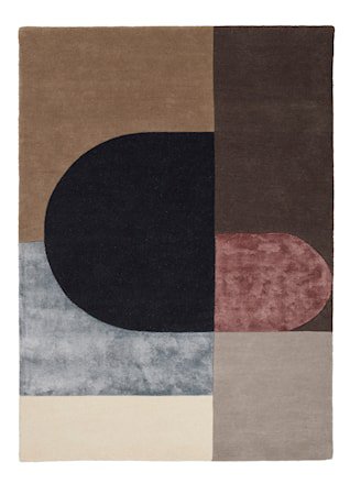 Vilja Teppe Bordeaux 140x200 cm
