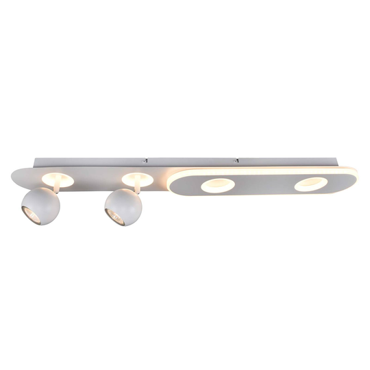 Irelia LED-taklampe, 4 lyskilder, hvit