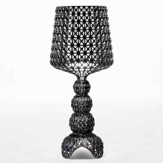 Kartell Mini Kabuki - LED-bordlampe, svart