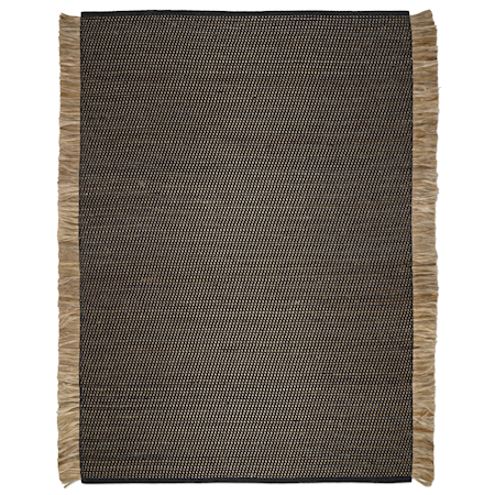 Goa Teppe Svart/Jute 200x300 cm