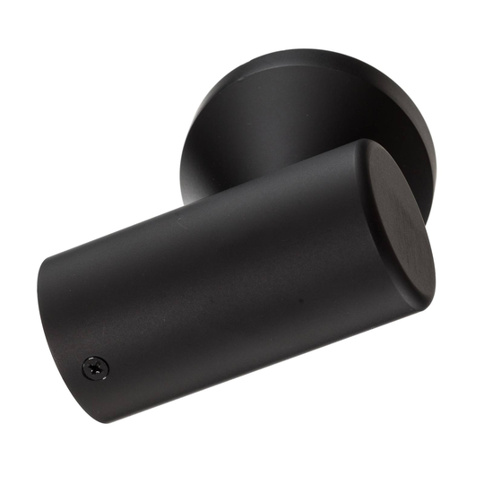 LED-vegglampe Key, 1 lyskilde, svart