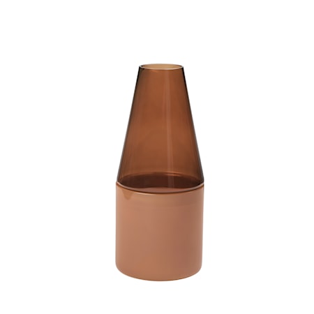 Vase Georg 30 cm Glass Amber