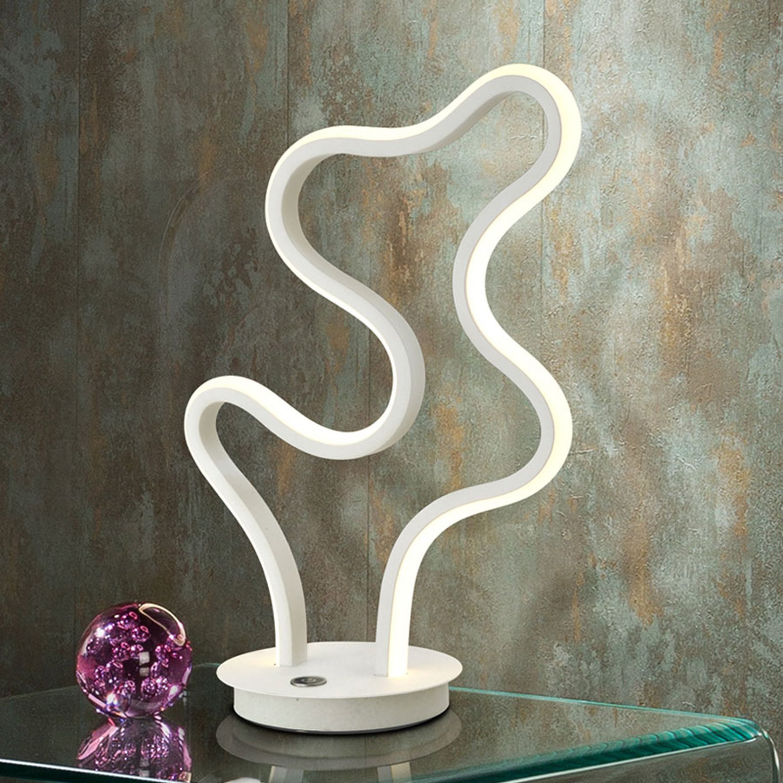 LED-bordlampe Marea, integrert dimmer