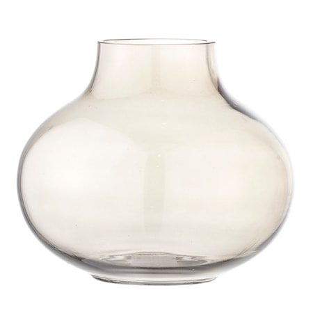 Vase Brun Glass 21x18cm
