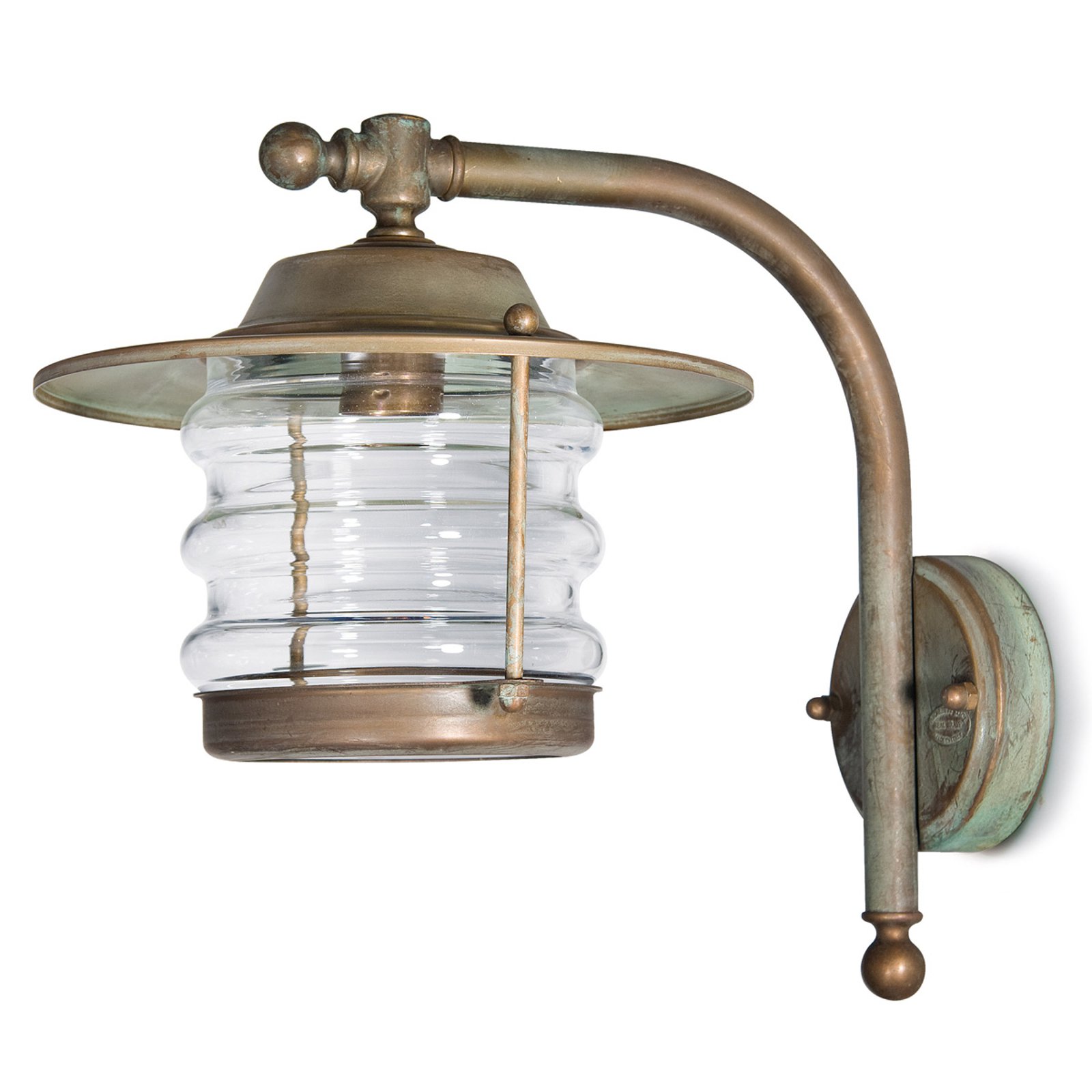 Utevegglampe Adessora, lanterne - tåler sjøvann