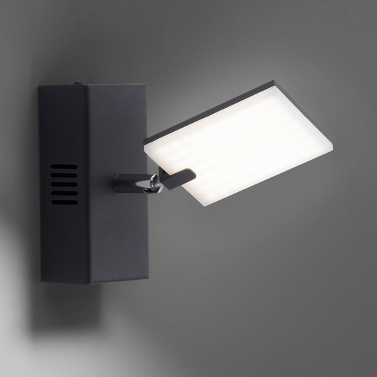 PURE Mira LED-vegglampe fjernkontroll, CCT, svart