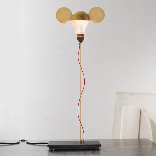 I Ricchi Poveri Toto - designbordlampe messing