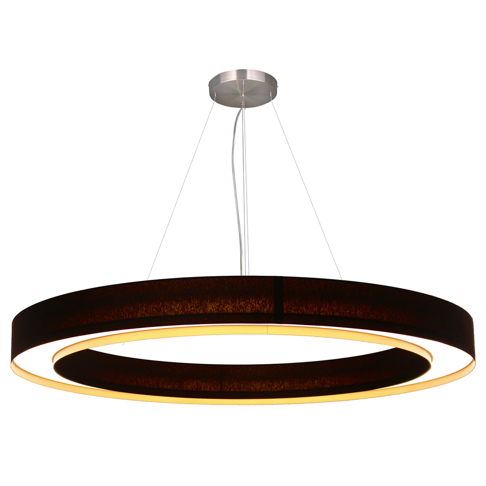 Ringformet LED pendellampe Cloud 96 cm