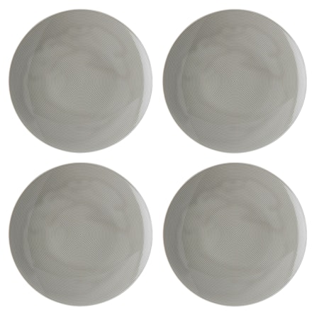 Loft Moon Grey dyptallerken 24 cm 4-pakning