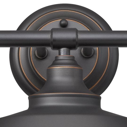 Westinghouse Iron Hill vegglampe svart 3 lyskilder