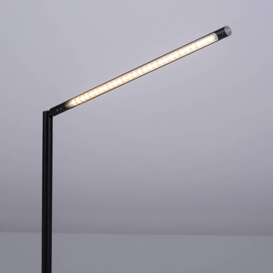 LED-bordlampe Dawda, dimbar, svart