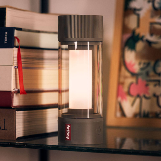 Fatboy LED-bordlampe Tjoepke med batteri, brun
