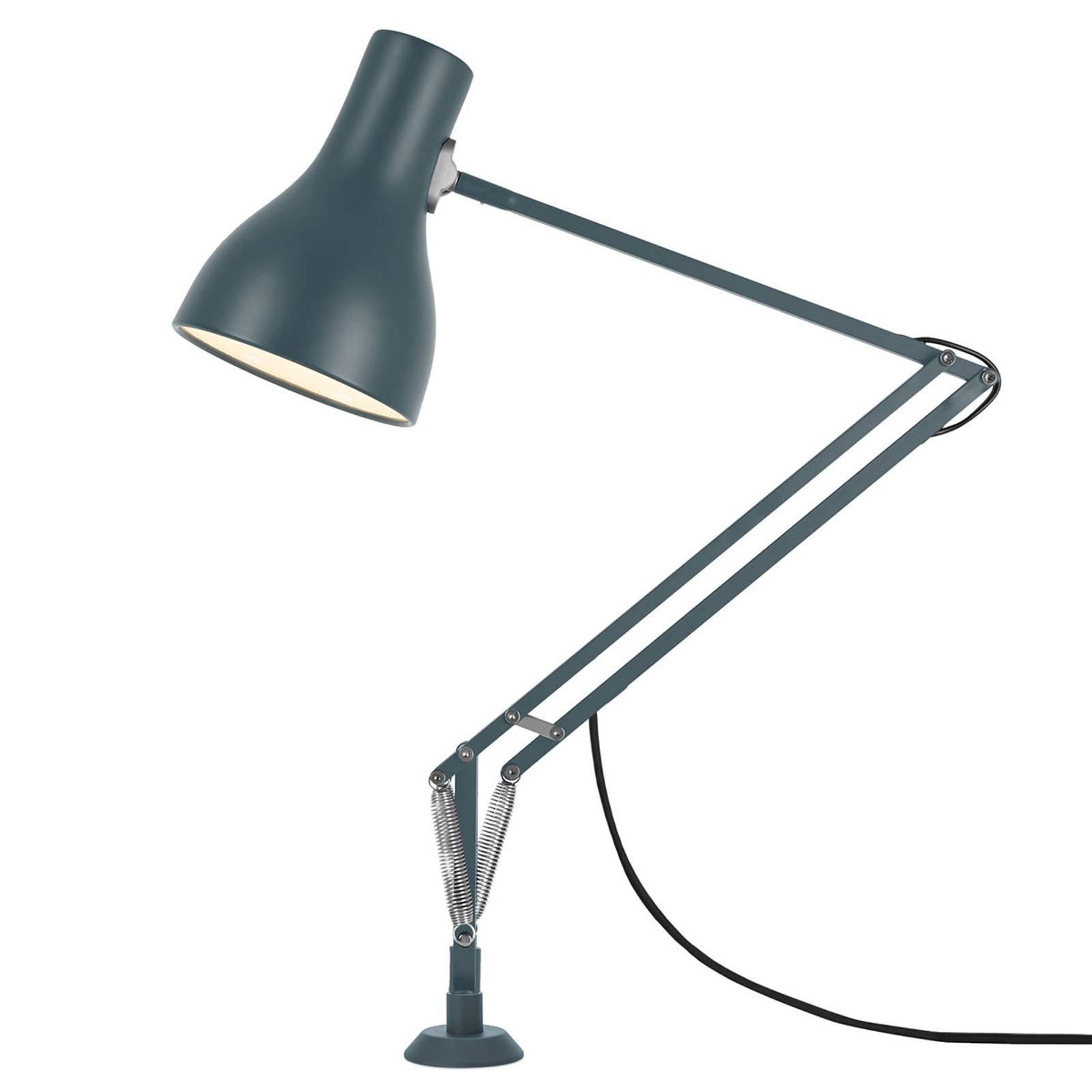 Anglepoise Type 75 bordlampe skru-fot skifer