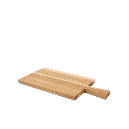 Skjærebrett med håndtak Eik 20x40 cm