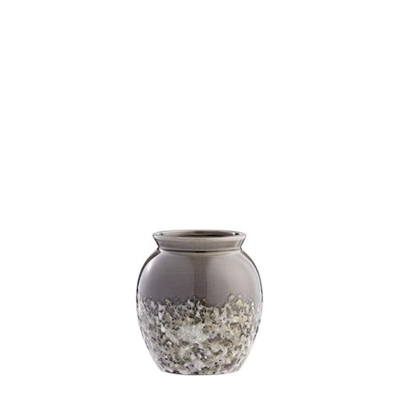 Vase Clary 15,5cm Mørkegrå