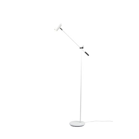 Cato Gulvlampe Matthvit LED 133 cm