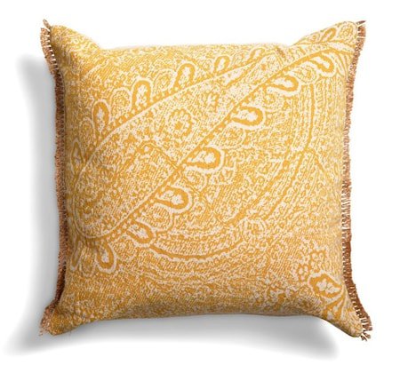 Paisley pute 50x50 – Honey gold