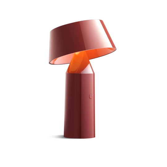 MARSET Bicoca LED-bordlampe m batteri, vinrød