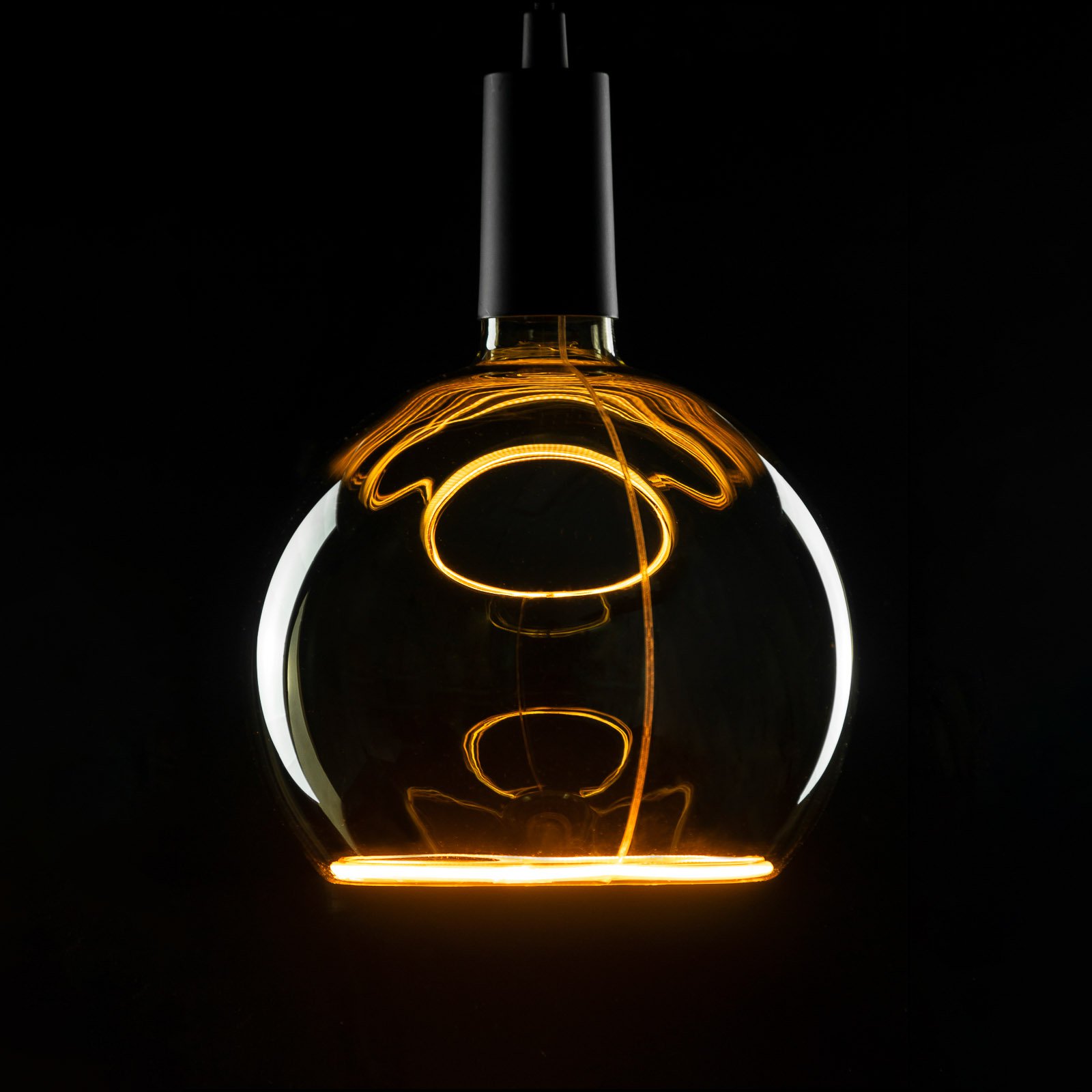 SEGULA LED floating globepære G200 E27 8 W smoke