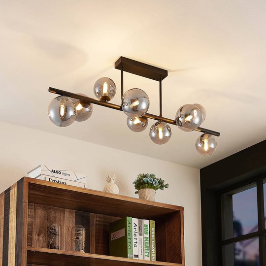 Lindby Simay taklampe, 9 lyskilder