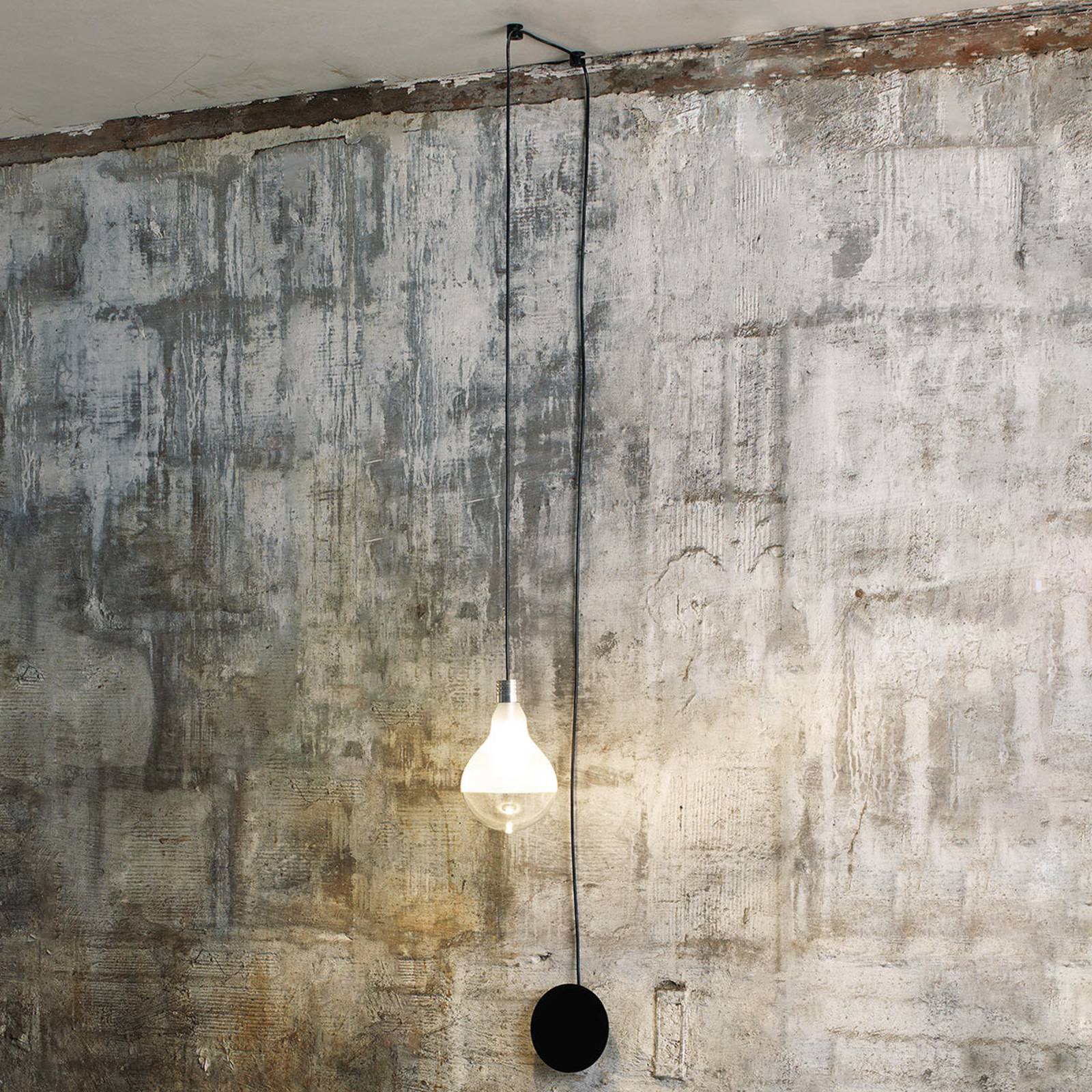 Karman Makeup LED-vegglampe, transparent rund