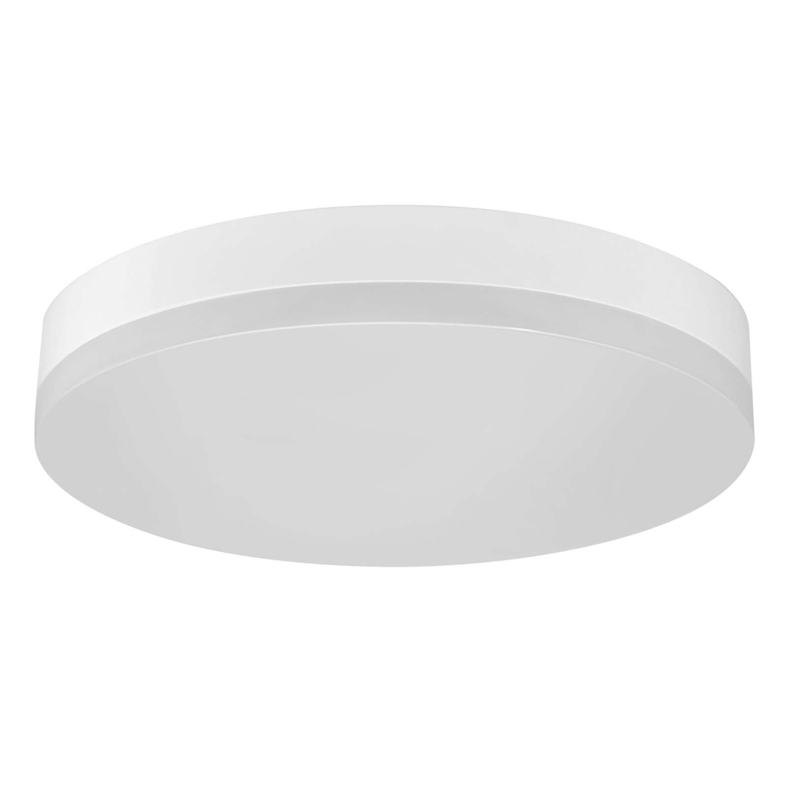 Office Round - LED-taklampe IP44, varmhvit