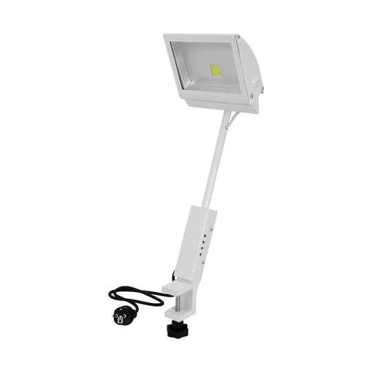 EUROLITE KKL-50 LED-lyskaster klemme 50W hvit