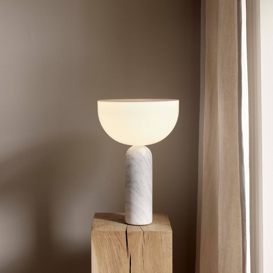 New Works Kizu Large bordlampe, hvit