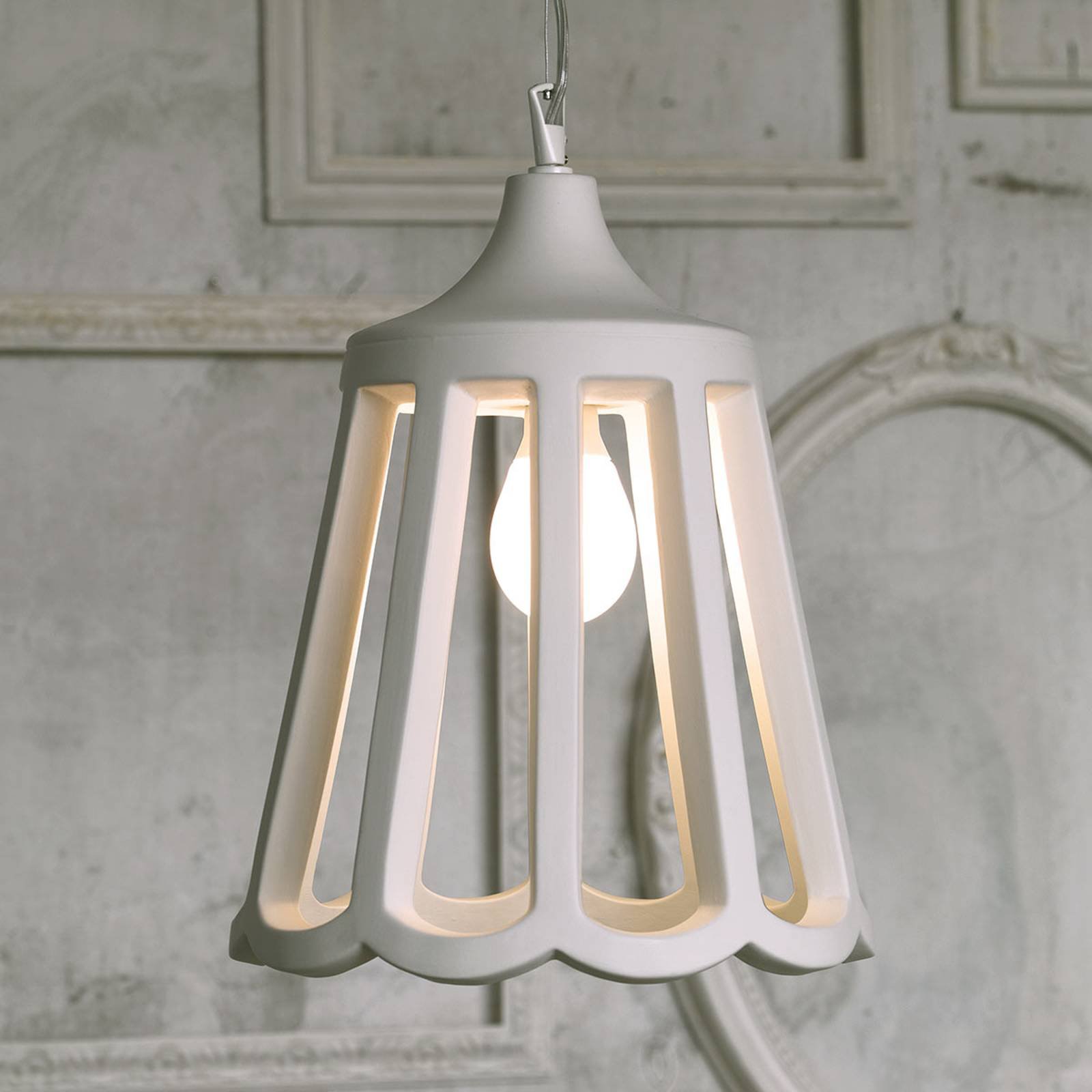 Karman Le Pupette keramisk hengelampe, 30 cm