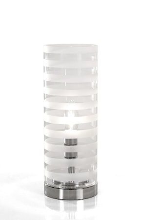 Bordlampe Lines Frostet