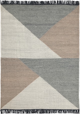 Skuld Teppe 200x300 Lysegrå