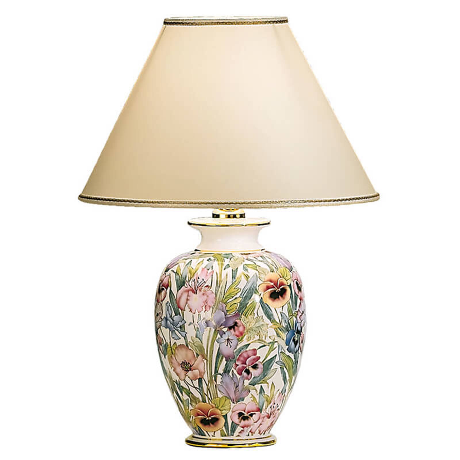 KOLARZ Giardino Panse - floral bordlampe 30 cm