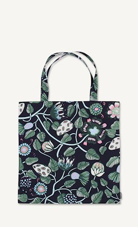 Pieni Tiara Cotton Bag Blå/Grønn/Grå