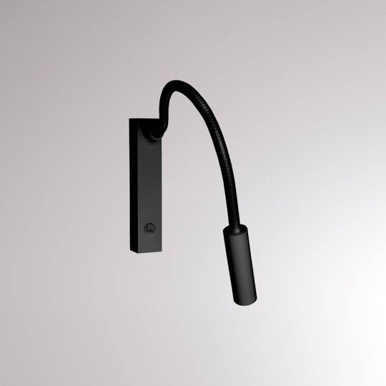 LOUM Arok LED-vegglampe 2 700 K svart matt