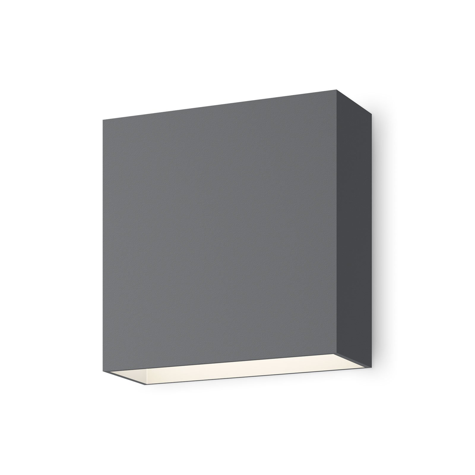 Vibia Structural 2600 LED-vegglampe, mørkegrå