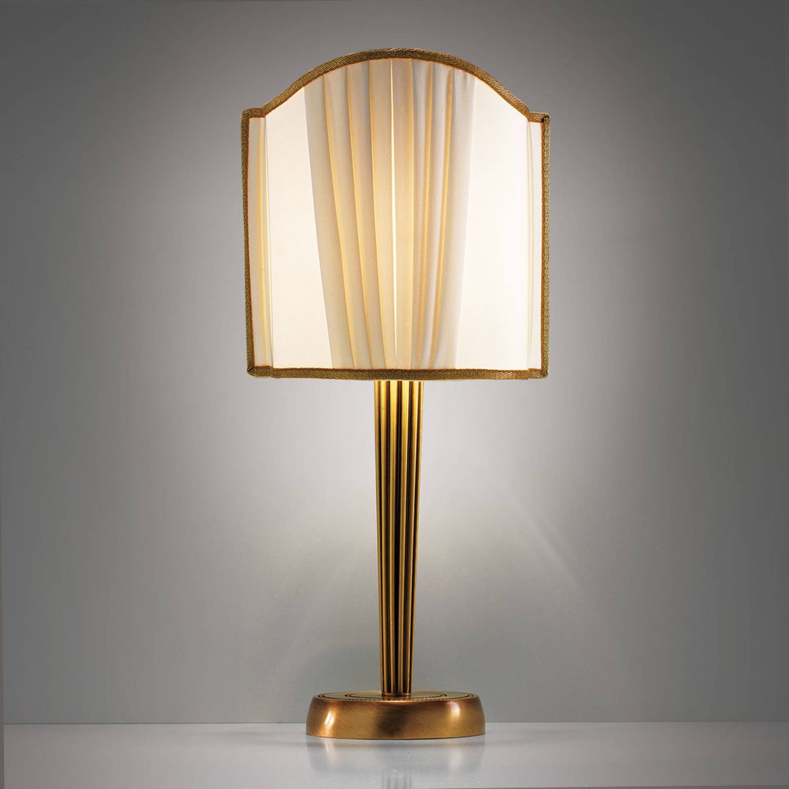 Vakker Belle Epoque bordlampe